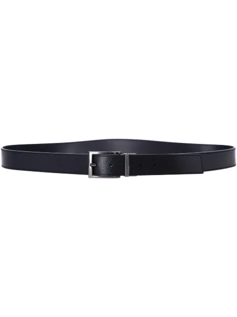 Emporio Armani leather buckle belt Black Y4S195YLO8J80742