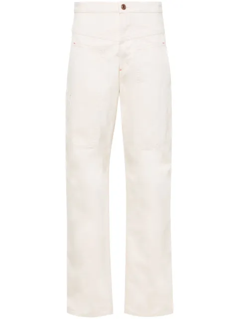 MARANT ÉTOILE Philna trousers Neutrals PA0311FAB1G03E
