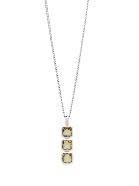 Tom Wood Athena pendant necklace Silver 100734