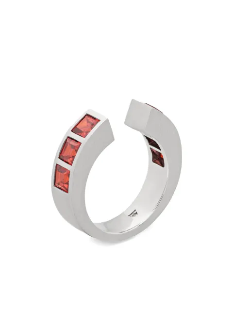 Tom Wood Arch Square ring Silver 100486
