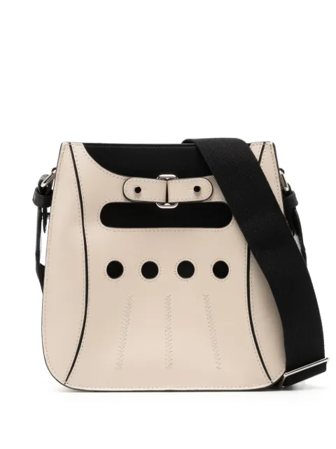 Perrin Paris Cabbie leather crossbody bag Neutrals CAB12CALS