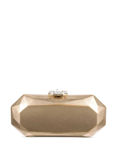 CHANEL Pre-Owned 2008 Gold Bar clutch bag Gold CHANELGOLDBARSWAROVSKICLUTCH
