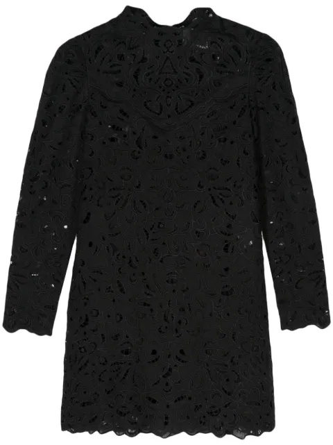 ISABEL MARANT Daphne broderie-anglaise minidress Black RO0378FAB1J11I