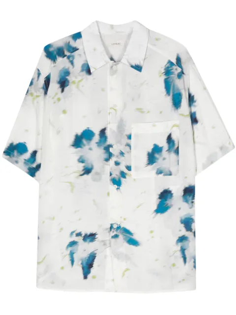 LEMAIRE floral-print shirt White SH1101LF1271
