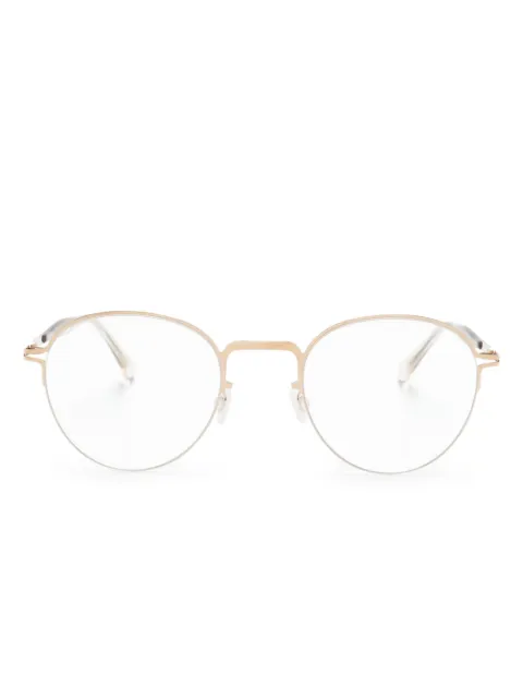 Mykita Tate oval-frame glasses Gold TATE