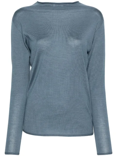Fabiana Filippi fine-knit jumper Blue MAD264F007N907