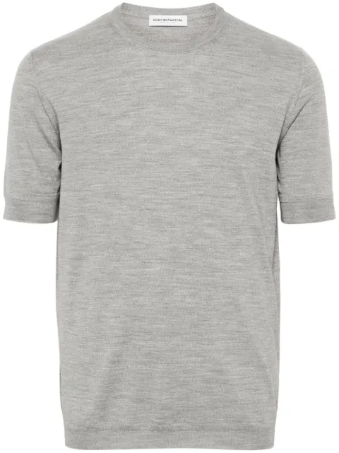 GOES BOTANICAL mélange merino wool top Grey 110