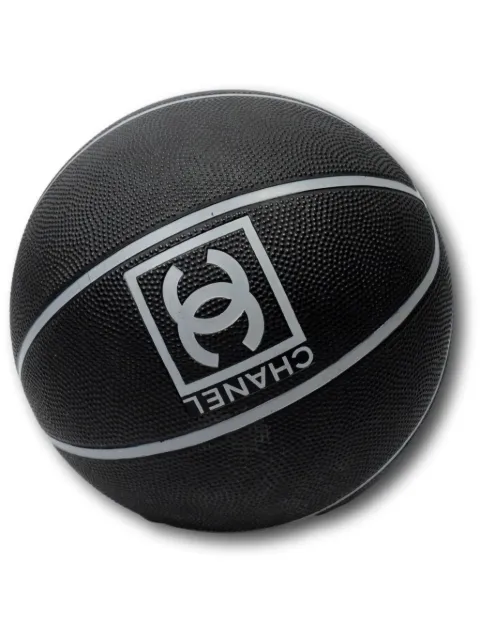 CHANEL Pre-Owned 1994 logo-debossed basketball Black CHANEL90SBASKETBALL