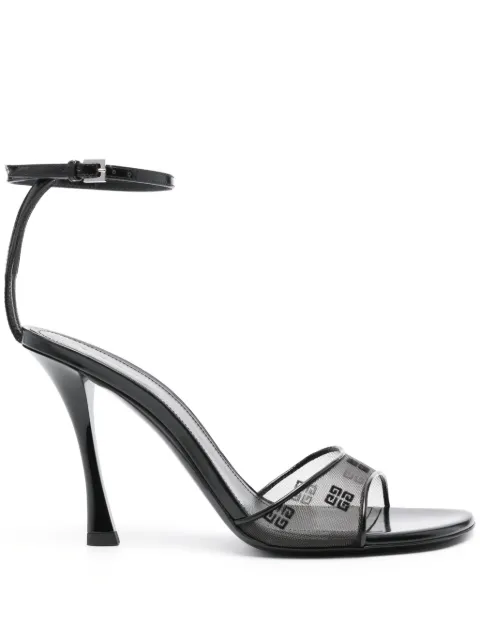 Givenchy Stitch 95mm sandals Black BE308JE22Z