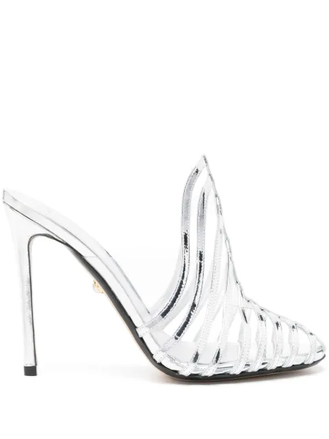 Alevì Alessandrea strappy mules Silver L19W7001U0687601