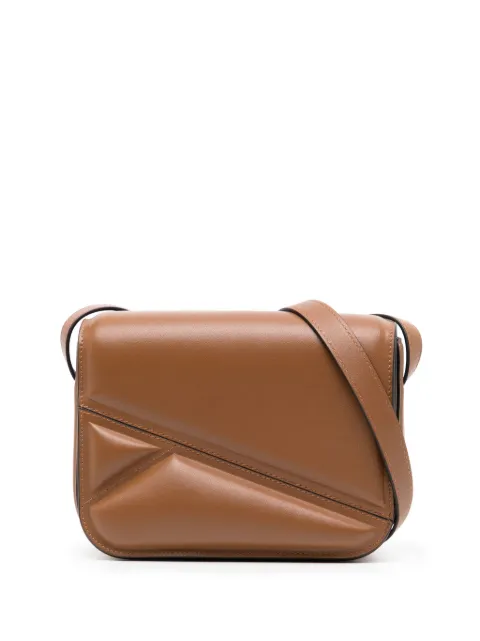 Wandler Oscar Trunk crossbody bag Brown 000125