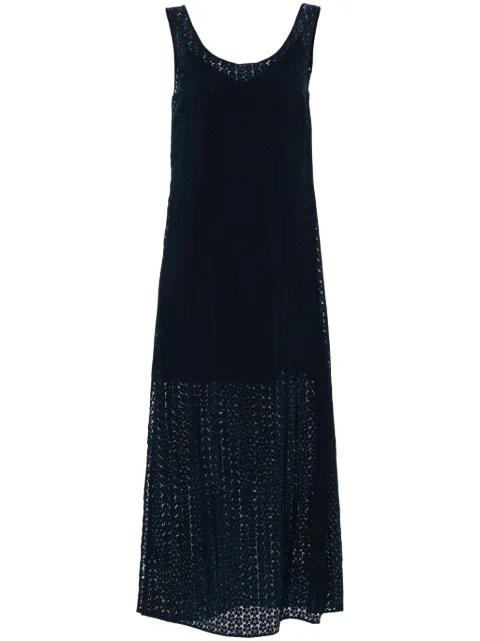 Kenzo floral-motif maxi dress Blue FE52RO1199I2