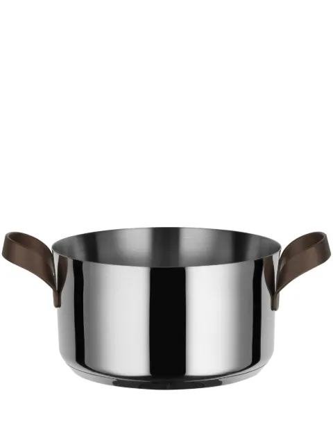 Alessi Edo Casserole stainless-steel saucepan (20cm x 12cm 28.5cm) Silver PU10120