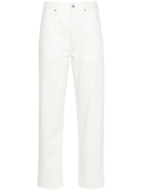 Jil Sander mid-rise straight jeans White J04KA0103J46544