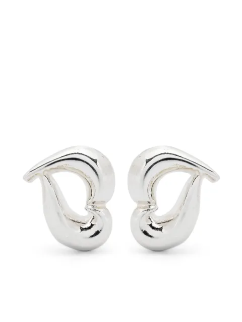 Annelise Michelson Amor XS heart-motif earrings Silver AME2SP