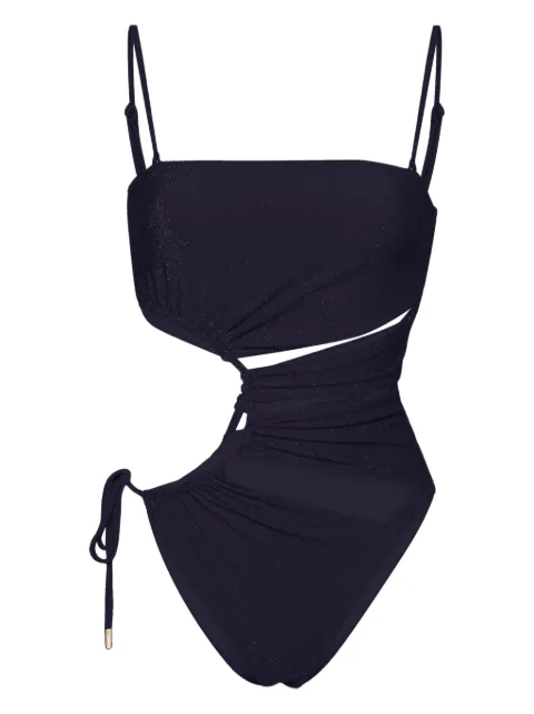 Cult Gaia Allegra cut-out swimsuit Blue OPSGTR