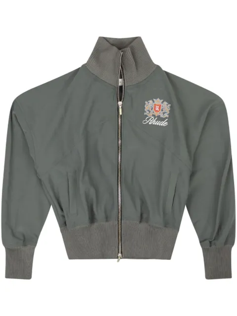 RHUDE Brentwood logo-print track jacket Blue RHFW22JA366236240624