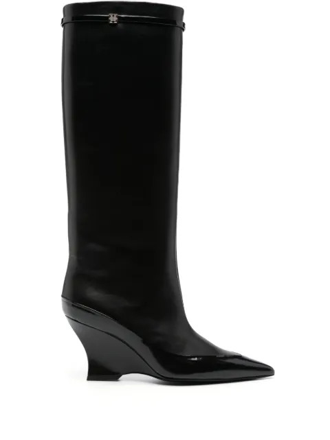 Givenchy Raven 80mm leather boots Black BE7037E22E