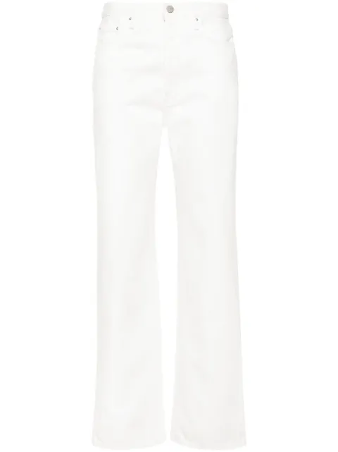 TOTEME classic cut denim full length off-white White 241WRB1046FB0083059