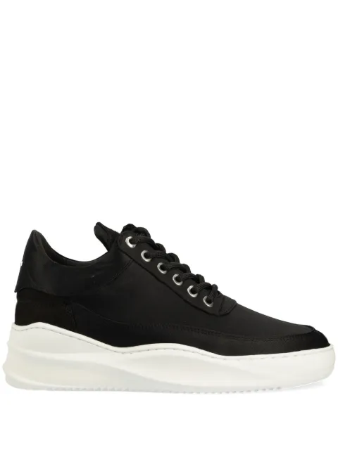 Filling Pieces logo-embroidered sneakers Black 51433121861