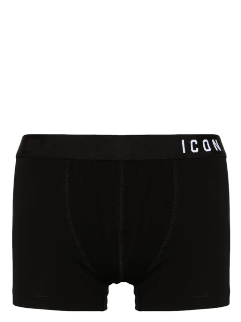 DSQUARED2 Icon cotton-blend trunks Black D9LC65030ISA01