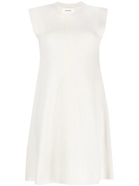 Lisa Yang Naomi knitted cashmere minidress White 2024043