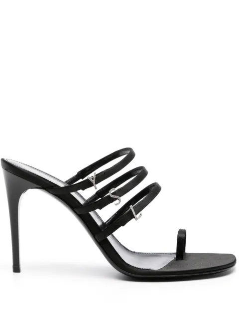 Saint Laurent Jerry sandals Black 7752149QNAG