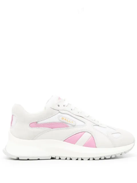 Bally contrast-panel leather sneakers White WK008ITE027