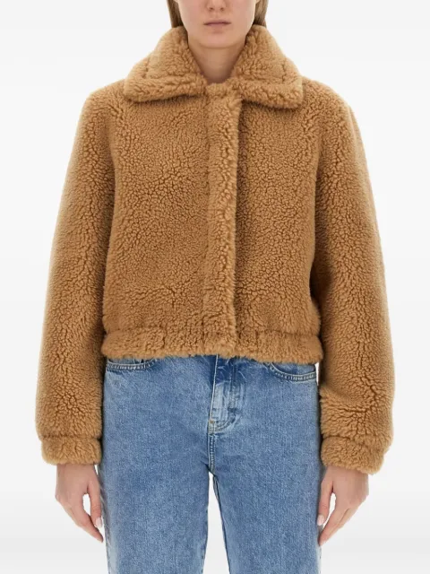 MOSCHINO JEANS collared jacket Brown 06058717