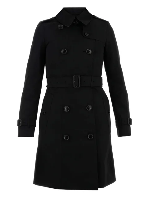 Burberry mid-length Chelsea Heritage trench coat Black 8079402