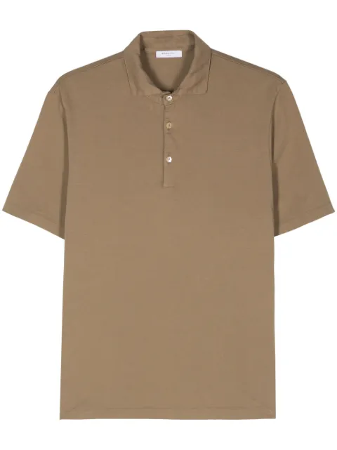 Boglioli cotton polo shirt Neutrals 91550SA0716