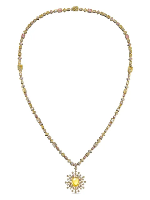 Anabela Chan 18kt yellow gold Spectra multi-stone necklace Gold AC22CC27NSYGCD