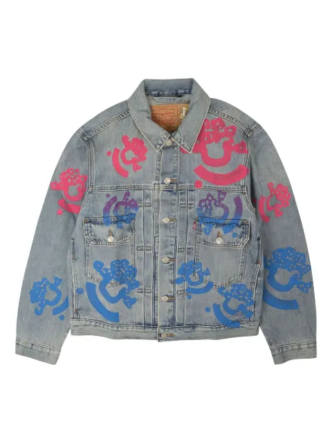 Denim Tears Bstroy Tears Type-2 denim jacket Blue 80208163