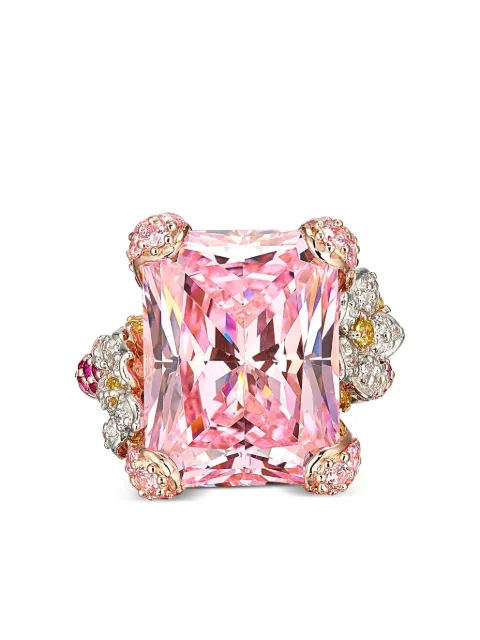 Anabela Chan 18kt rose gold Cinderella pink sapphire cocktail ring Pink AC16EG01RSRGPS5