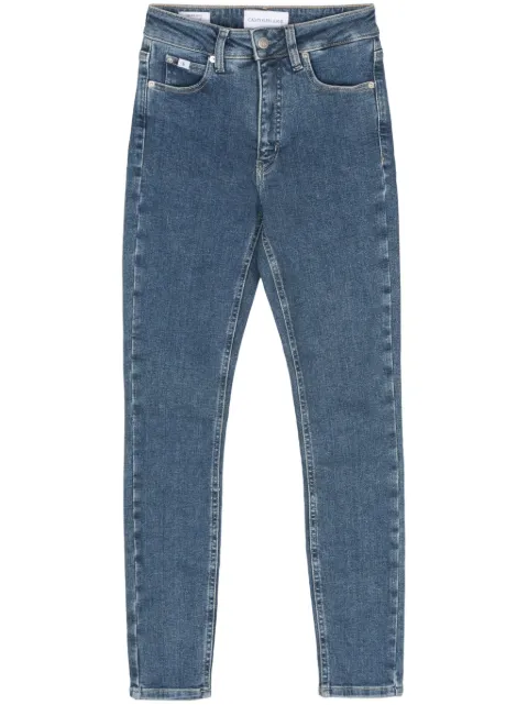 Calvin Klein Jeans high-rise skinny jeans Blue J20J221585