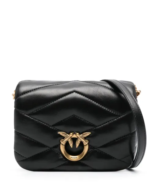 PINKO Baby Love Click cross body bag Black 101584A1ET