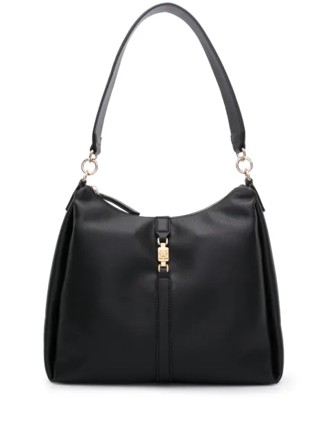 Tommy Hilfiger logo-plaque shoulder bag Black AW0AW15713
