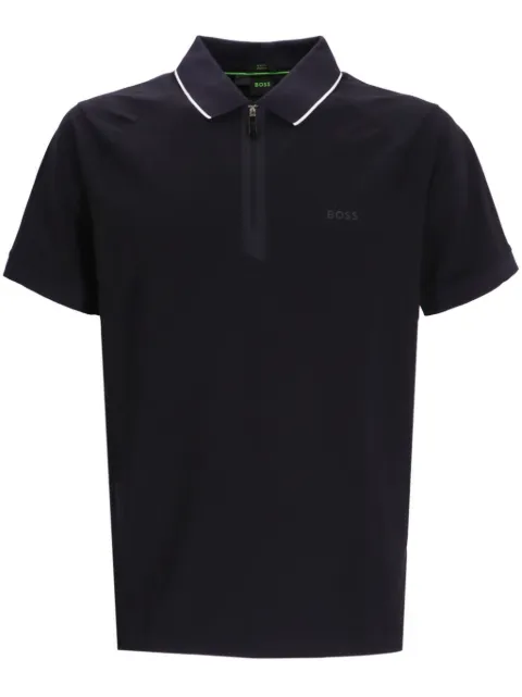 BOSS Philix cotton polo shirt Black 50505800