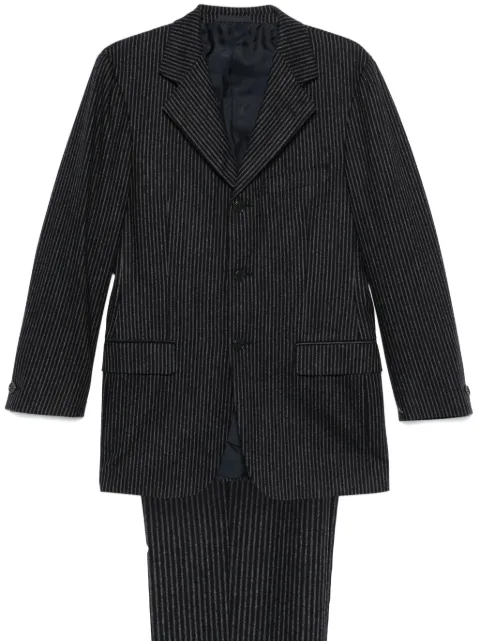 Romeo Gigli Pre-Owned 1990s striped suit Blue ROGI380DMD