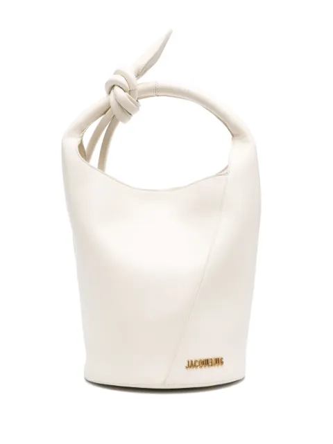 Jacquemus Le Petit Tourni bucket bag Neutrals 245BA3663173115