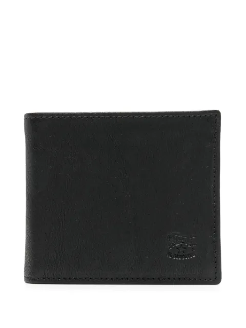 Il Bisonte leather bi-fold wallet Black SBW007PO0001