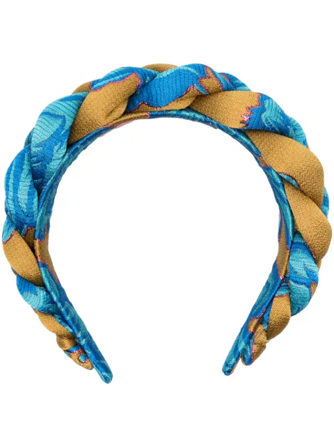 La DoubleJ Rapunzel braided headband Blue HEB0004JCQ073HOT02BU08
