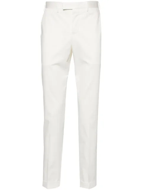 PT Torino tapered-leg trousers White COASMAZ00CL1NU68