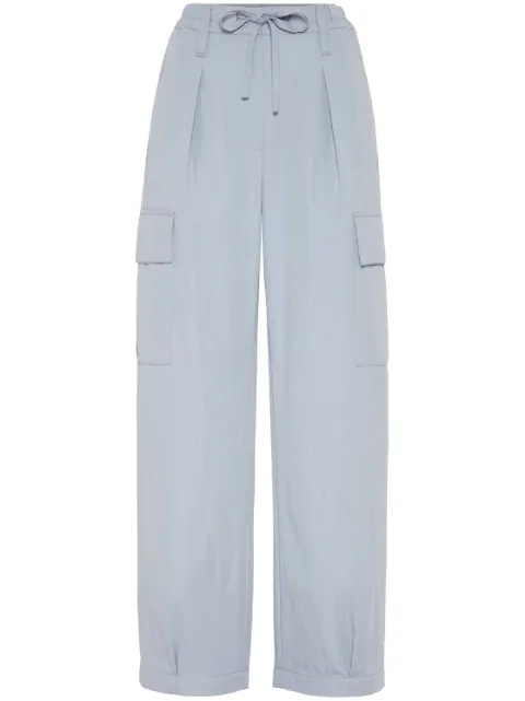 Brunello Cucinelli straight-leg cargo trousers Neutrals ML180P8561C9599