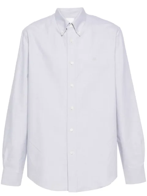Givenchy 4G-embroidered shirt Grey BM60Y11557