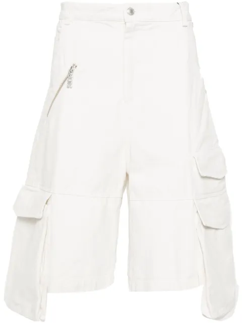 GCDS Ultracargo bermuda shorts White A1CM3107TD3