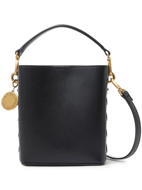 Stella McCartney Frayme faux-leather bucket bag Black 7B0093WP0380