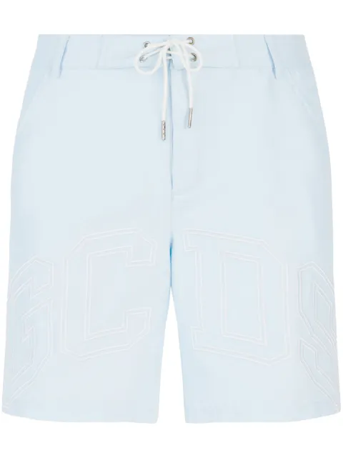 GCDS logo-print swim shorts Blue A1CM3905TC5