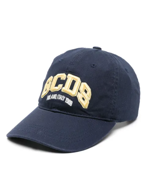 GCDS logo-embroidered baseball cap Blue A1CU5800AB7