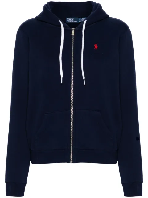 Polo Ralph Lauren Polo Pony-embroidered zip-up hoodie Blue 211943008002